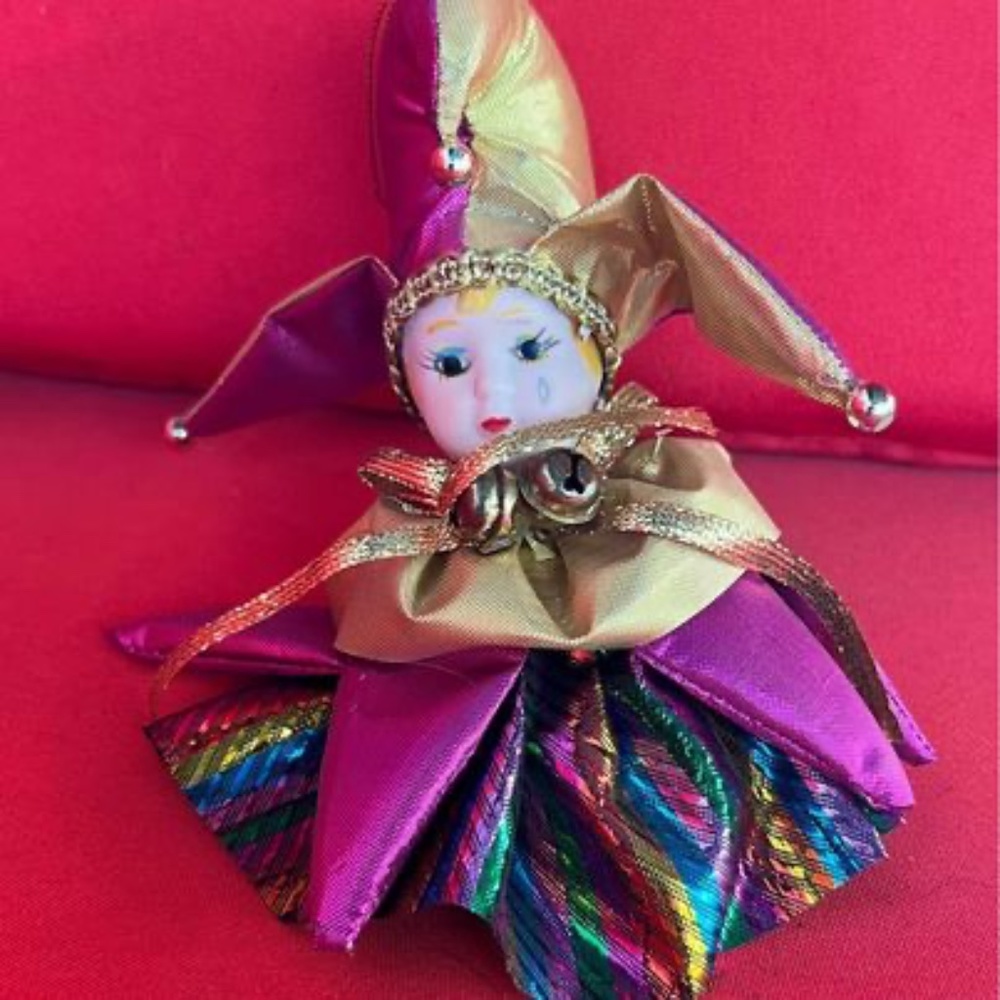 Clown Ornaments (lot of 3)